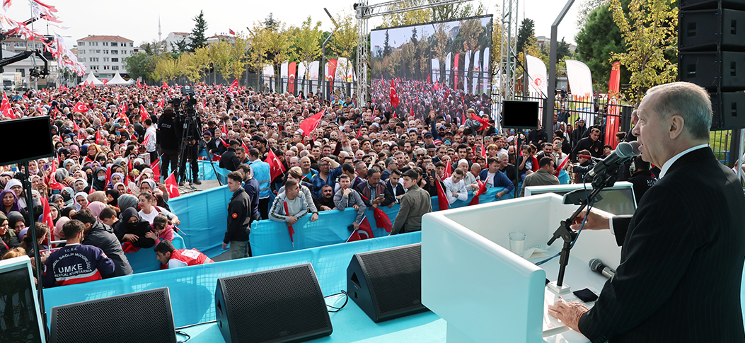 Cumhurbaşkanı Erdoğan, Zeytinburnu Millet Bahçesi ve Buz Adası Açılış Töreni'nde konuştu